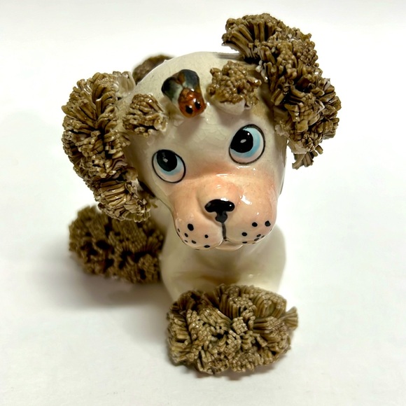 Vintage Spaghetti Poodle dog with Fly on his head - Picture 2 of 11